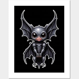 Sci-fi Bat 4 Posters and Art